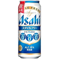 Amazon.co.jp: Asahi Style Free Triple Zero Cans, 16.9 fl oz (500